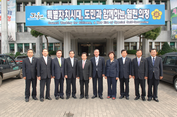 행정자치위원회, 의회간 벤치마킹 활발