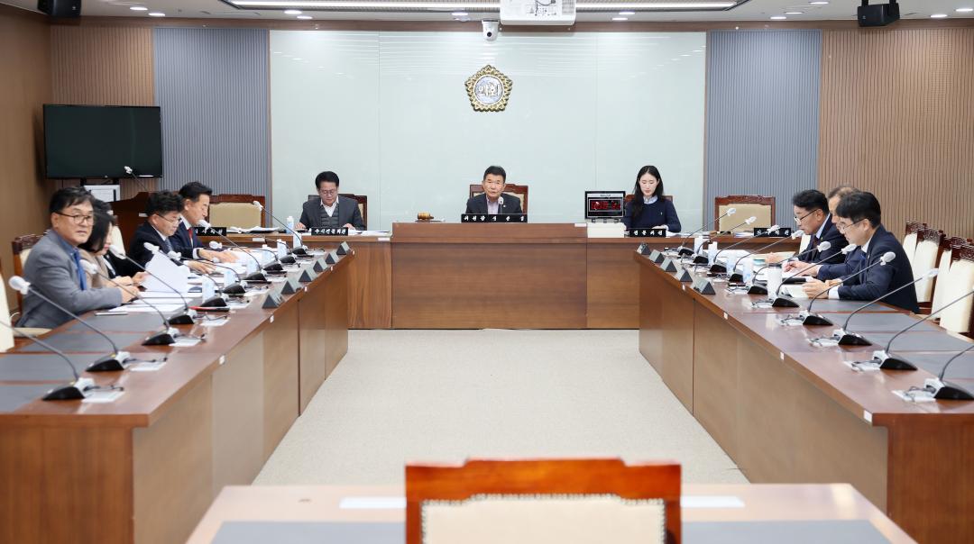 제1차 충청남도 홍성의료원장 후보자 인사청문특별위원회