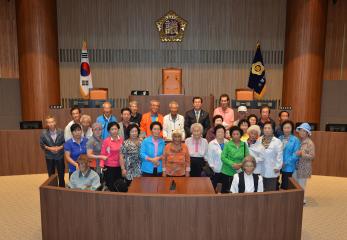 보령시 오천면 오포3리 주민 청사방문