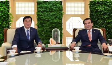 충청남도교육청 김지철교육감 접견