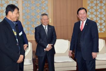 충청남도 송지영 노조위원장 접견