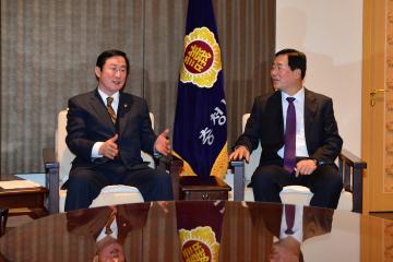 충남지방경찰청 유현철 차장 접견(김기영부의장)