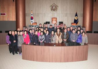 보령시 주교면 바르게살기위원회 청사방문