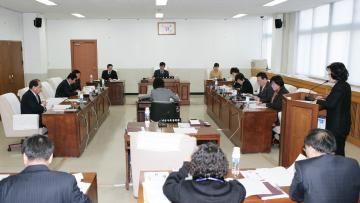 248회 임시회 문화복지위원회 업무보고 받는 중