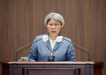 충남도의회 제345회 정례회 제3차 본회의 김명숙 의원 도정 및 교육행정 질문
