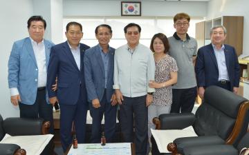 공주시 장애인협회 접견