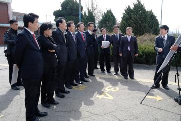 장항선폐선활용사업현장