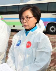 천안 구제역방역초소 방문