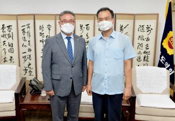 접견(이형용 거버넌스센터 이사장)