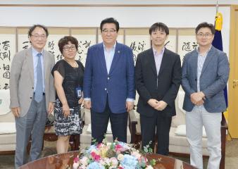 국립공주병원 김영훈 원장 일행 접견