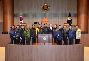 보령시 오천면 고대도주민 청사방문(이준우의장)