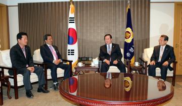 예산군 고엽제전우회 정은희 회장 일행 접견