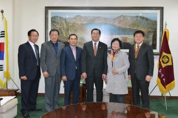 농촌지도자 충남연합회 임원 접견