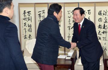 대전일보 김재철 본부장 접견