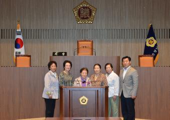 홍성군 광천읍주민 의회신청사 견학