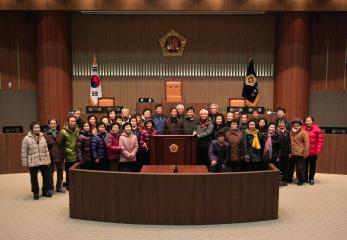 서산시 팔봉면 대황리주민 청사방문(맹정호의원)