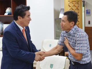 충남어린이집연합회 접견