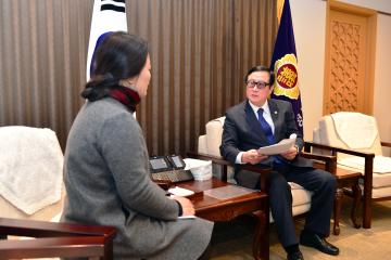 공주 도예촌 양미숙님 접견