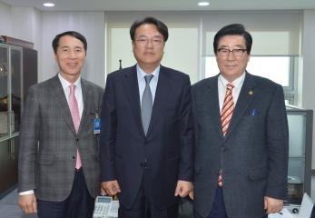 정진석 국회의원 방문