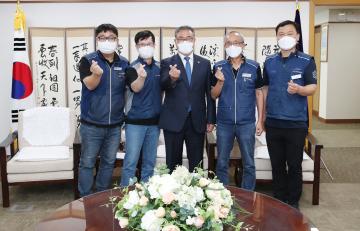 접견(전국공무원노동조합 세종충남본부)