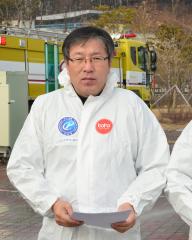 천안 구제역방역초소 방문