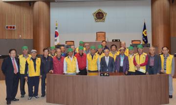 서천군, 금산군 주민 도의회 방문