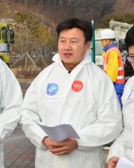 천안 구제역방역초소 방문