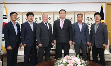 한국농업경영인 충남도연합회 접견