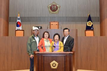 논산시 광석면 왕전리주민 의회청사 견학