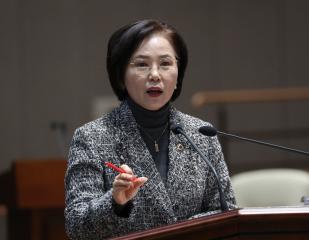 제316회 정례회 김연 의원 도정질의