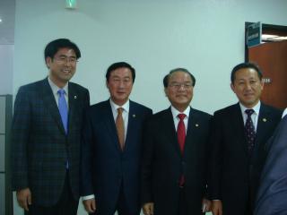 도청이전특별위원회 위원장 국회 예결위 방문