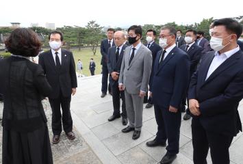 청산리 대첩 100주년 국무총리 방문