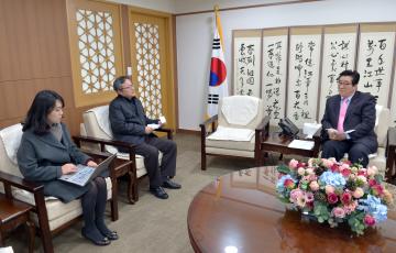 윤석우 의장 금강일보 신년 인터뷰