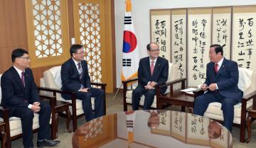 유찬형 충남농협본부장 접견