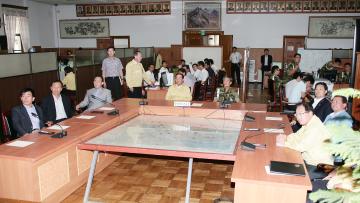 의장단 을지연습 관계자 위문