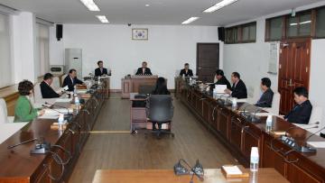 도청이전추진지원특위 제1차 회의