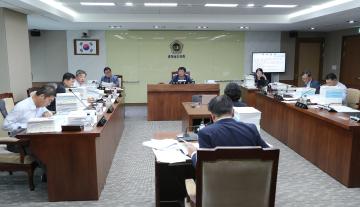 제312회 정례회 안전건설해양소방위원회