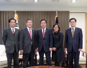 국민건강보험공단 강희권 대전지역본부장 접견