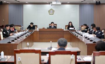 충청남도 공주의료원 원장 후보자 인사청문특별위원회 제1차 회의