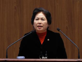 제308회 정례회 김옥수 의원 도정질의