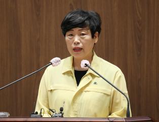 제323회 임시회 양금봉 의원 5분발언