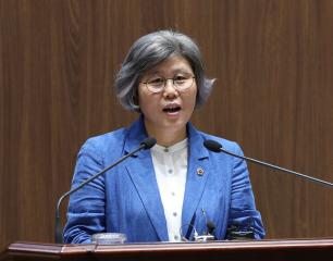 제314회 임시회 김명숙 의원 도정질의
