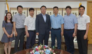 김태신 노조위원장 접견