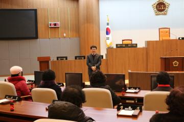 서산시 지곡면 주민들 방문