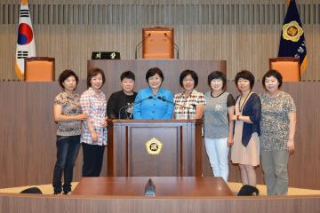 청양지역주민 의회신청사 견학