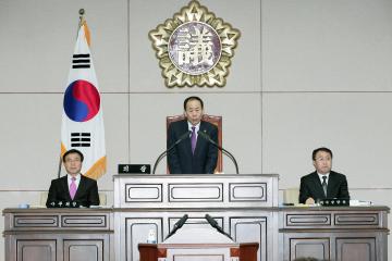 제249회 임시회 1차 본회의 유병기 의장