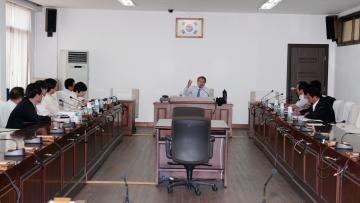 민주당소속 도의원 워크숍 (6월17일 운영위 회의실)