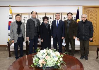 접견(김종성 전 도의원)