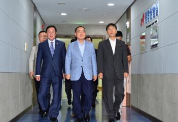 정홍원총리 119종합상황실방문