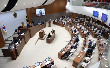 제337회 충청남도의회 정례회 제1차 본회의